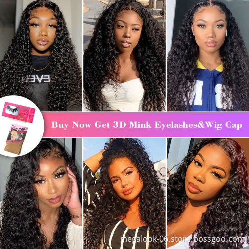 MEGALOOK Cheap Weave Hair Brazilian Jerry Curl Unprocessed Virgin Hair Bundles